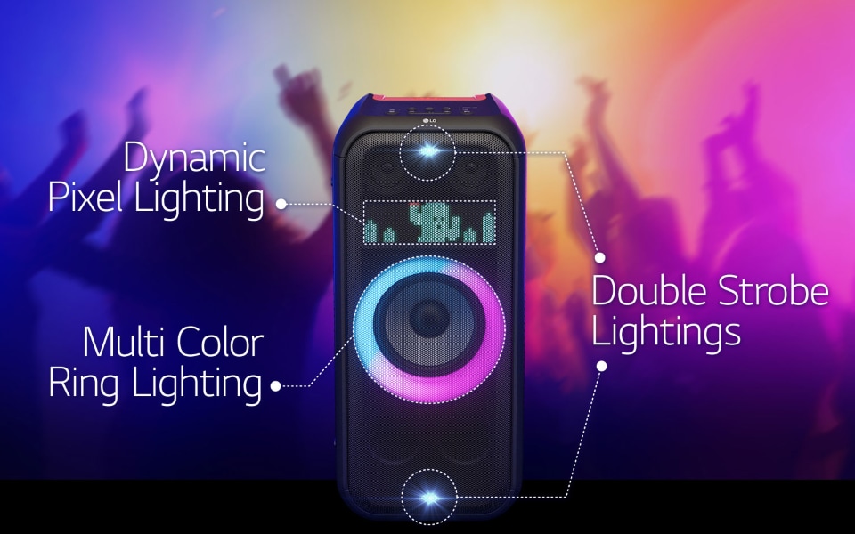 LG XBOOM XL7S Party Lighting